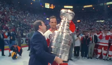 Call me biased but I challenge you to find a more incredible shot of someone lifting the Cup