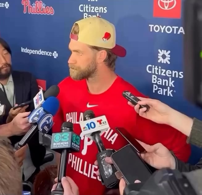 Great take by Phillies Bryce Harper on the Dodgers last year: “I feel like only losers complain about what they’re doing.”