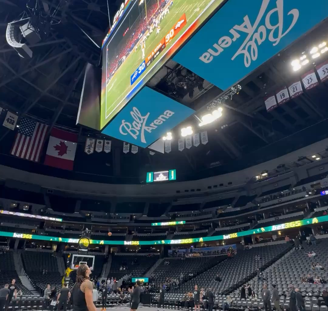 Aaron Gordon was watching the end of the Broncos and Bills game when the Broncos won