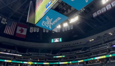 Aaron Gordon was watching the end of the Broncos and Bills game when the Broncos won