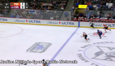 The Avs radio guy was not happy with the amount of Flyers fans in attendance last night.