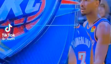 Pat after his only field goal on 1-8 shooting with a final rating of -41