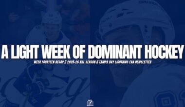 A Light Week Of Dominant Hockey