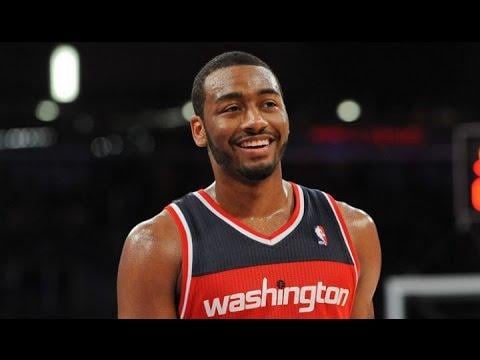 John Wall with 26 pts, 17 assists Full Highlights 2015 NBA Playoffs Round 1 game 2 (Wizards X Raptors), complete with "DAGGER!" call at 5:42 and Drew Gooden hitting 3 pointers