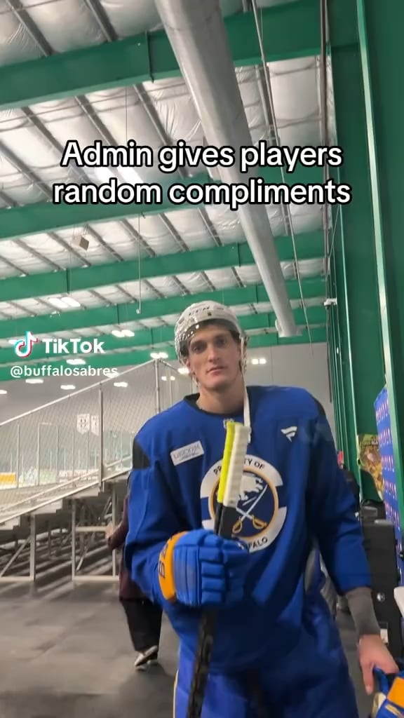 [Buffalo Sabres] Admin is feeling extra complimentary today