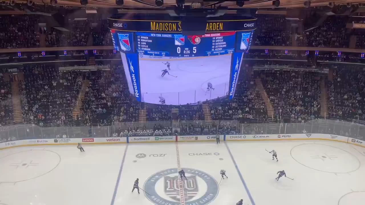 "Fire Drury" chants can be heard for a second straight game