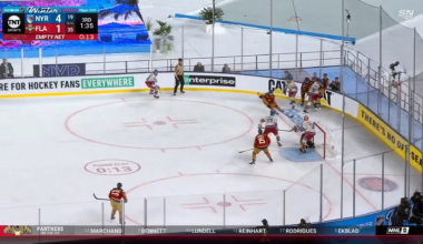 Mika gets the first ever Winter Classic hat trick