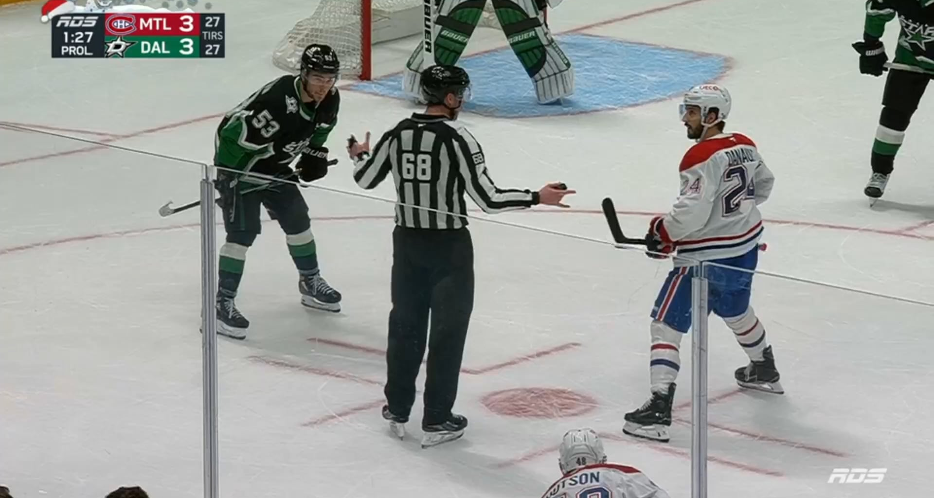 Hutson snipes it in OT to give Montreal the win, he goes from 6 to 7 goal this season