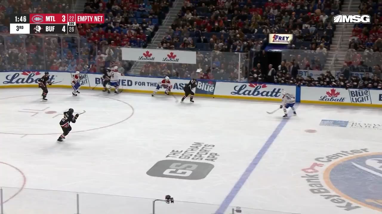 TAGE THOMPSON HAT TRICK