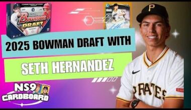 Ripping 2025 Bowman Draft with Pirates Prospect Seth Hernandez