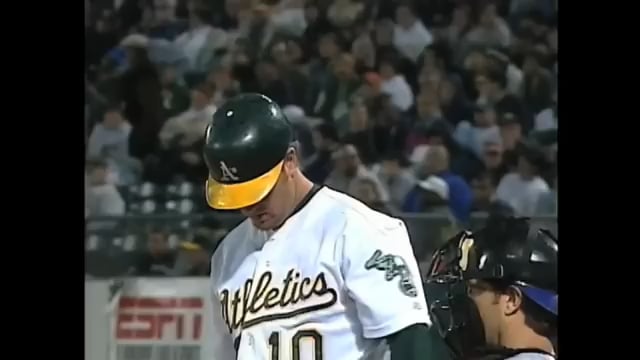 Scott Hatteberg hits a pinch-hit, walk-off home run as the Oakland Athletics win an American League-record 20 straight games