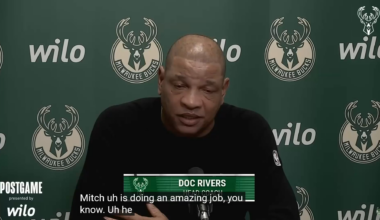 Doc Rivers on Pop: "...his presence and that's one of the things I said is so still here, and you can feel it. He did an amazing job of setting up the franchise by bringing Mitch along and you can see in everything they do that it looks like the Spurs. It's pretty cool."