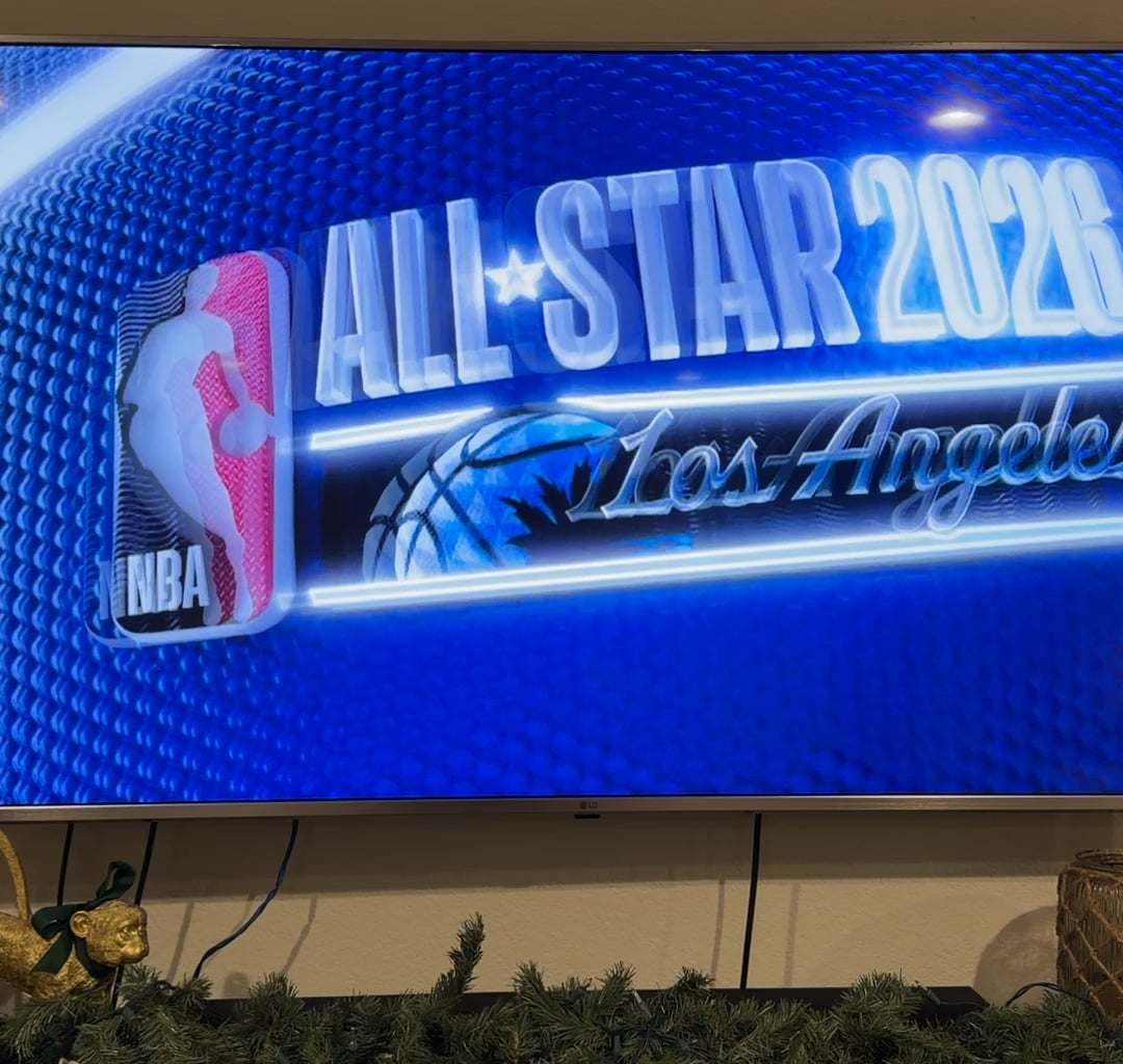 All Star promo spot on broadcast “help send your favorite Mavs player to Los Angeles!”