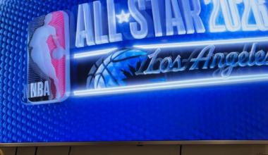 All Star promo spot on broadcast “help send your favorite Mavs player to Los Angeles!”