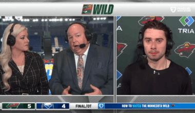 “I feel like I’ve been getting more Grade-A chances here than I ever have in my life” - Quinn Hughes postgame