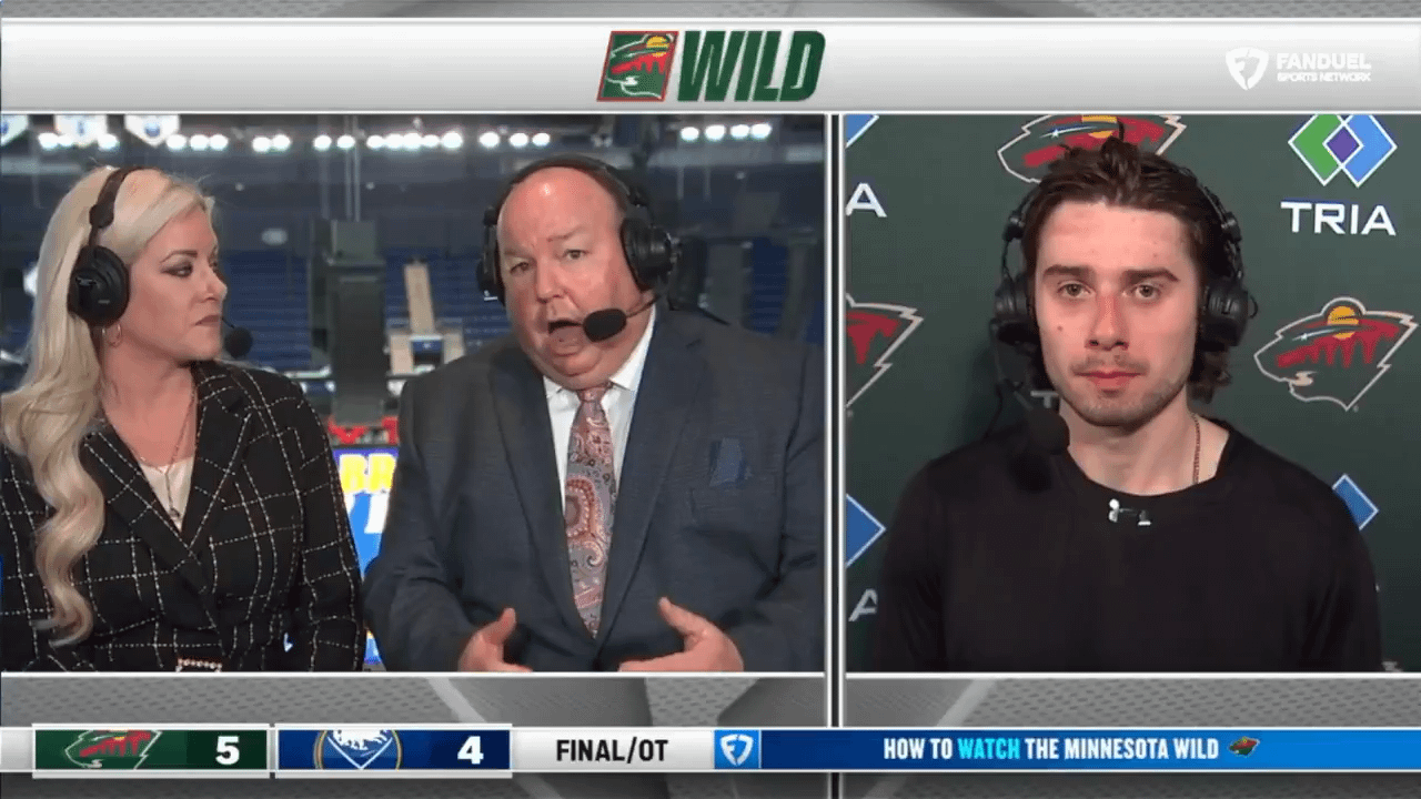 “I feel like I’ve been getting more Grade-A chances here than I ever have in my life” - Quinn Hughes postgame