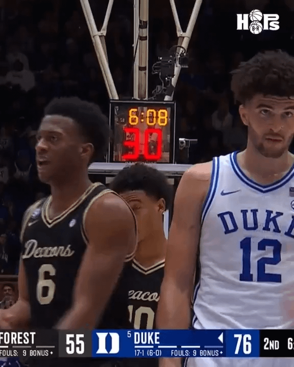 Potential No. 1 pick Cameron Boozer went OFF against Wake Forest: 32 PTS | 11-20 FG | 9 REB | 4 AST | 3 STL |. 33 MINS