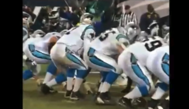 January 2004 NFC Title: Deshaun Foster Bullies Into The Endzone.