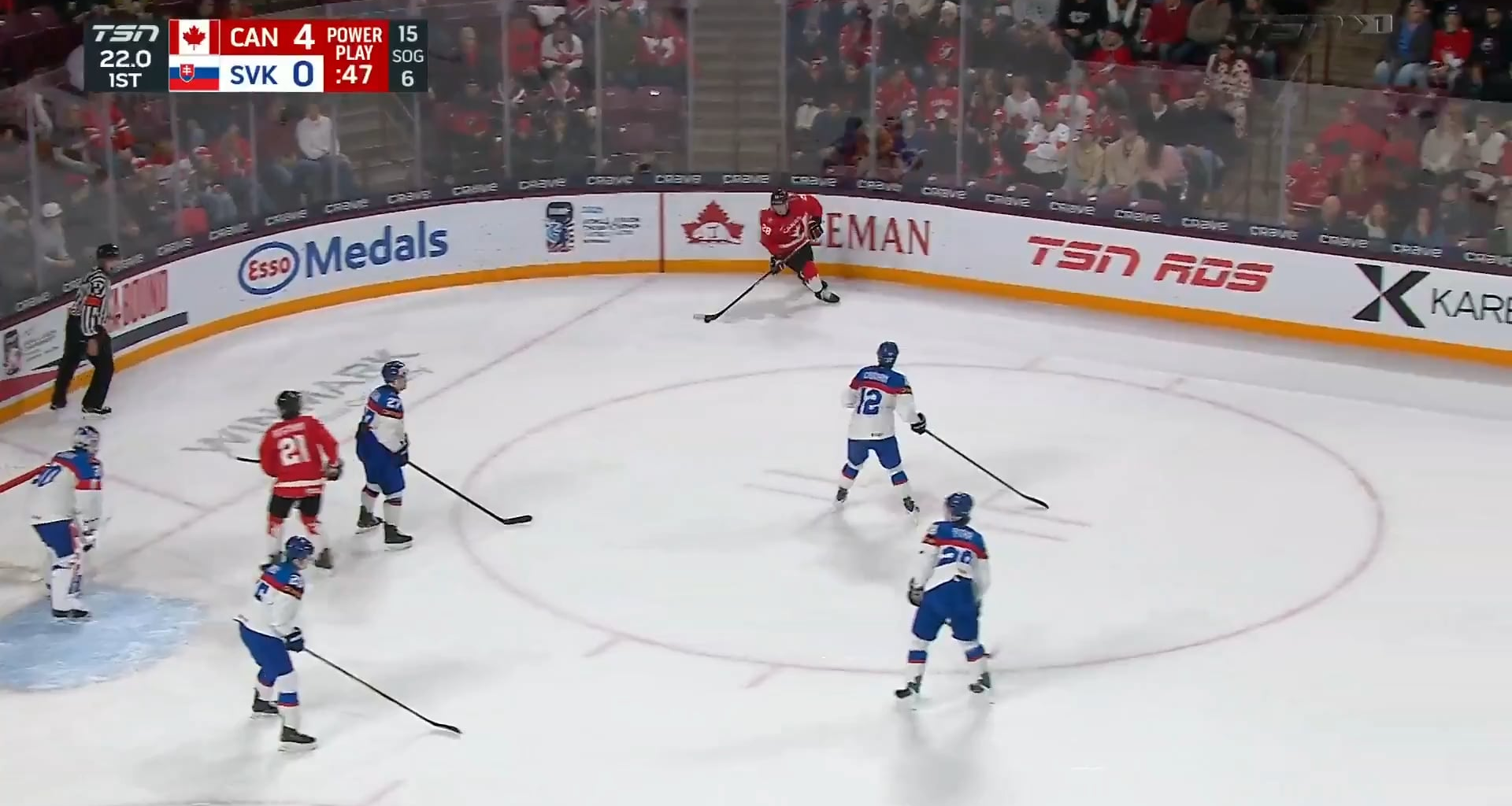 Brady Martin makes it 5-0