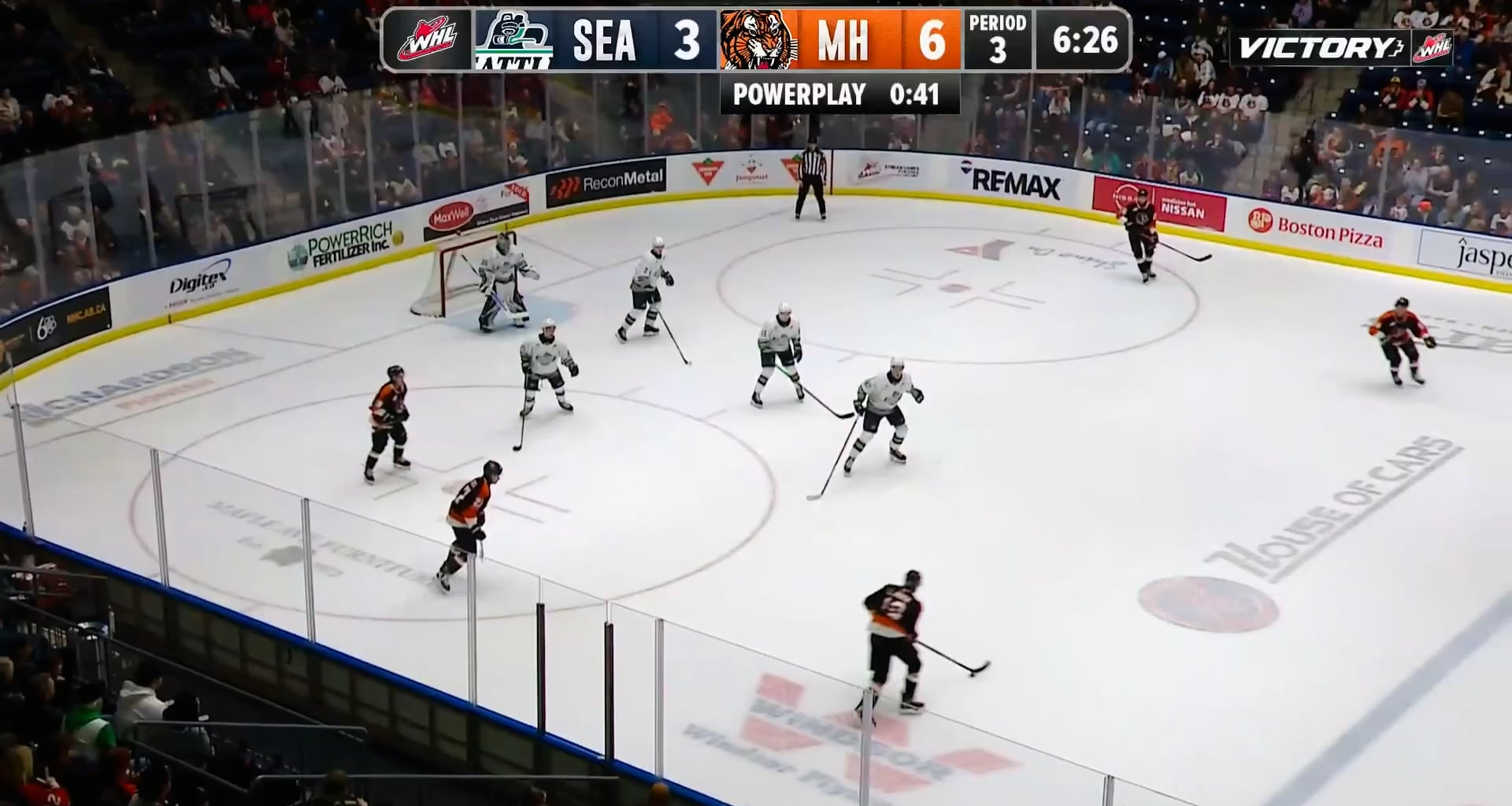 Habs prospect Bryce Pickford scores his 2nd hat trick of the season. He now has 31 goals in 37 games to lead the WHL. He’s a defenseman