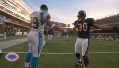 January 2006: Steve Smith goes for 12 Rec, 218yds.