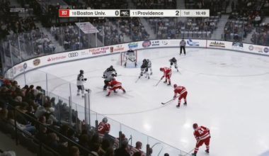 Cole Eiserman scores off the faceoff