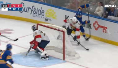 Jacob Bryson with a perfectly placed shot to tie it