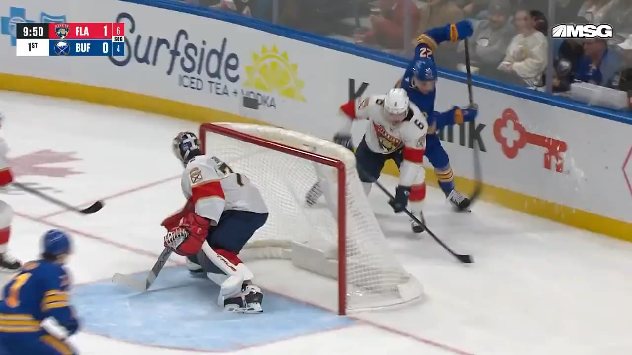 Jacob Bryson with a perfectly placed shot to tie it