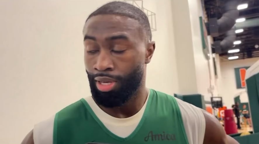 Jaylen Brown “ask and you shall receive”