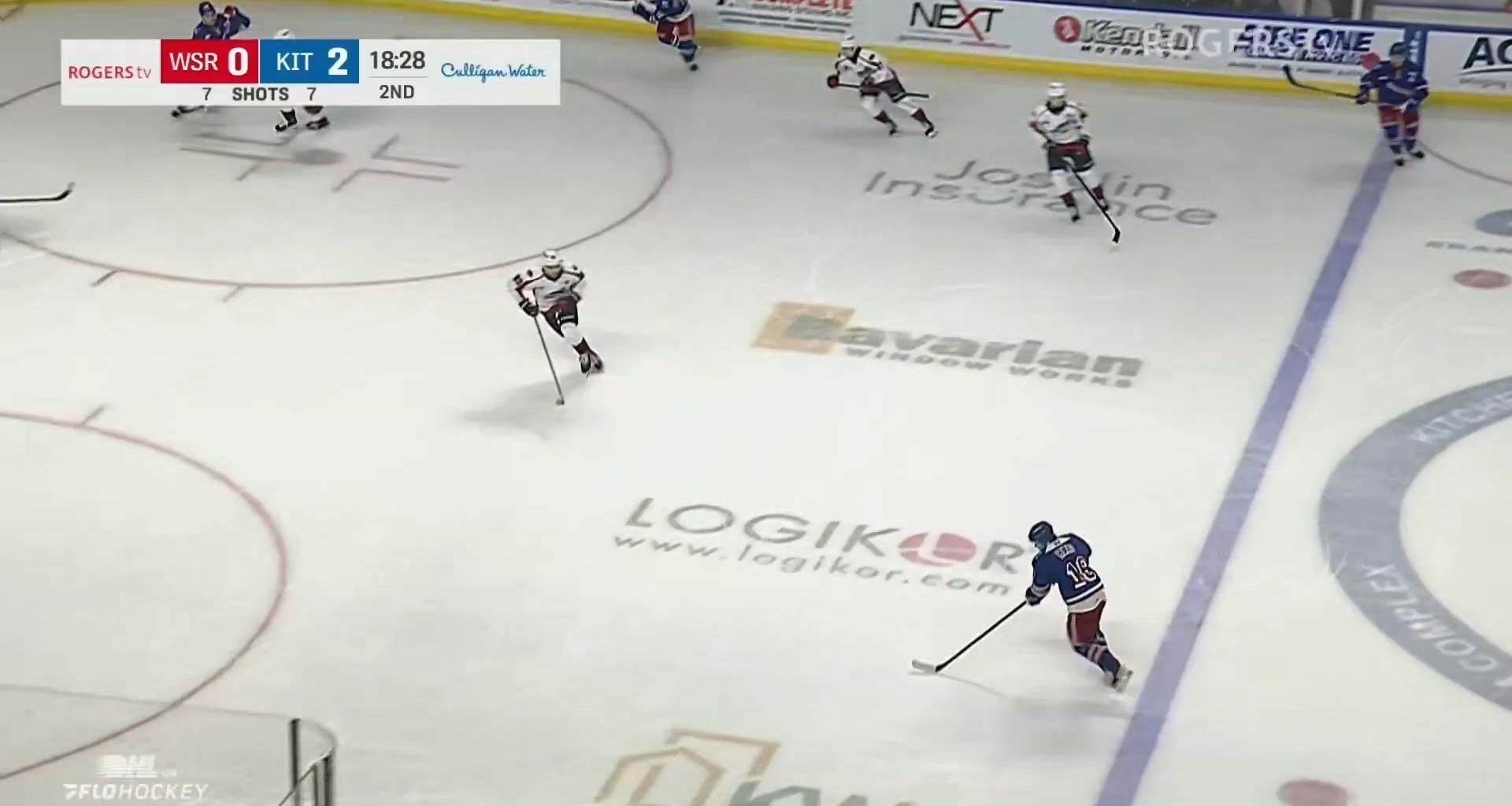 Cameron Reid with a Heavy Shot from Deep