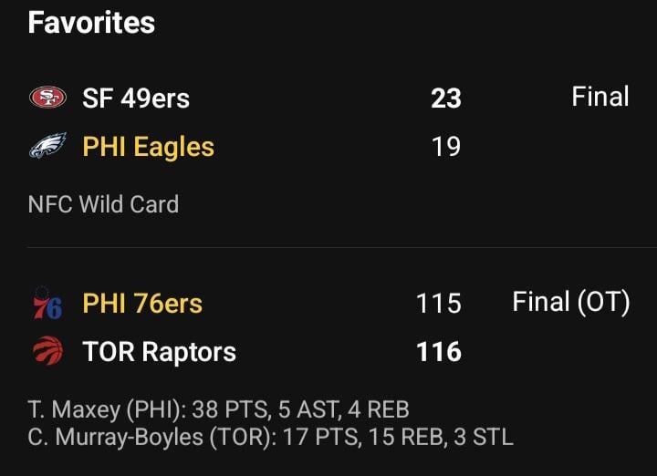 Least devastating day in Philadelphia