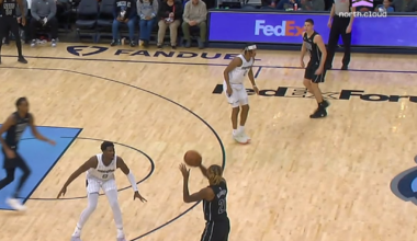 Danny Wolf's first career double-double: 11 PTS | 10 REB (career-high) | 2 STL | 1 BLK