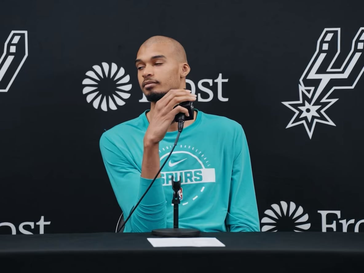 Wemby on Shooting 3’s After a Block