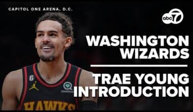 In the press conference just now, Trae Young confirms the Wizards are retiring Wall's number: "We bout to retire John Wall's jersey, so..."