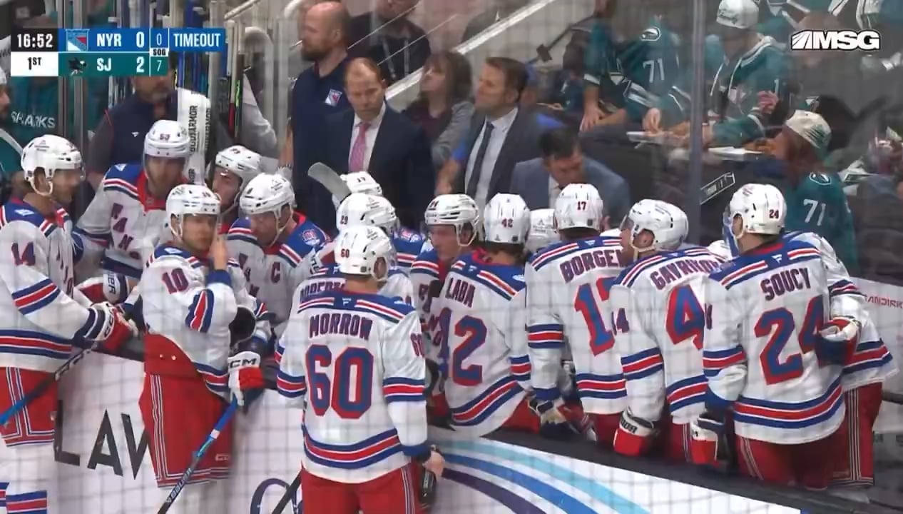 Sullivan calls time out less than 5 minutes into the game after they give up 2 power play goals