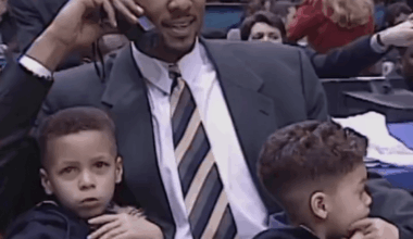 When young Steph and Seth Curry watched their dad, Dell Curry, compete in the 1994 NBA Three-Point Contest