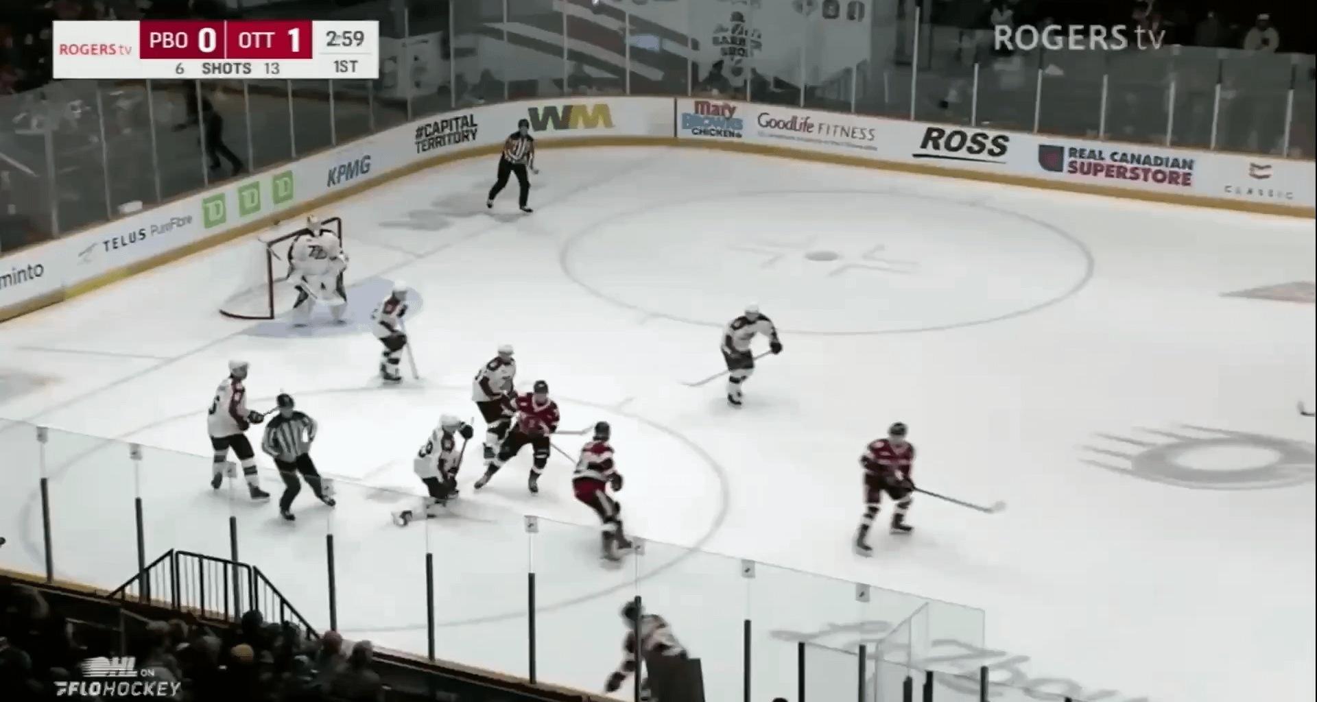Leafs prospect Sam McCue scores Michigan goal