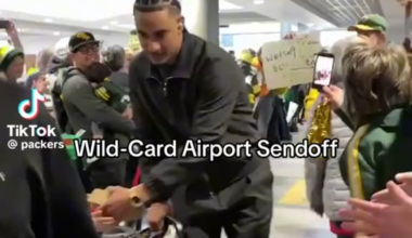 Wild-Card Airport Sendoff