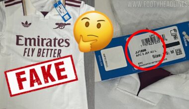 Crazy: Adidas Sent a Fake Arsenal Kit to a Buyer