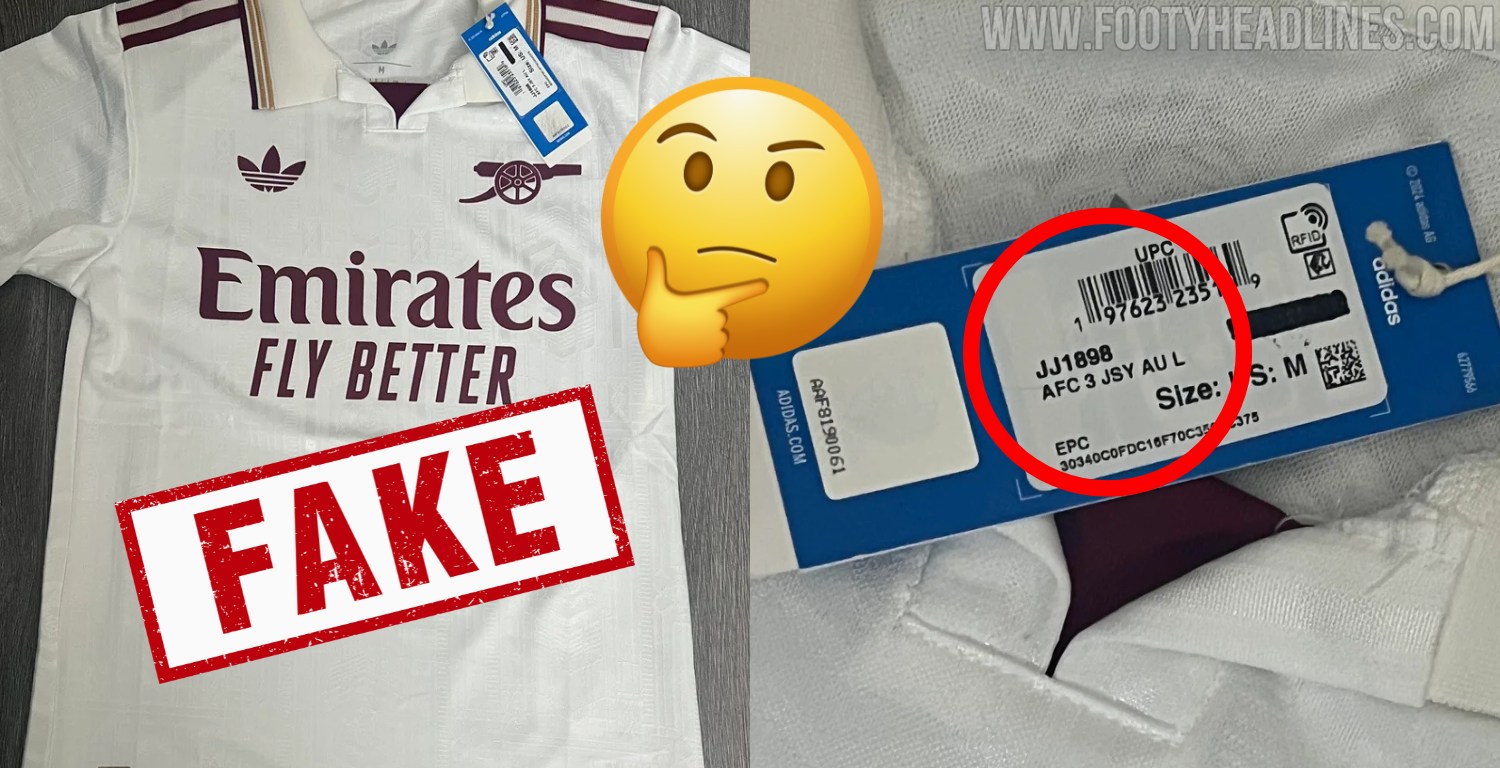 Crazy: Adidas Sent a Fake Arsenal Kit to a Buyer