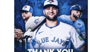 [Blue Jays] From a second-round pick in 2016, to a leader on our American League Championship team. Thank you for everything, Bo 💙