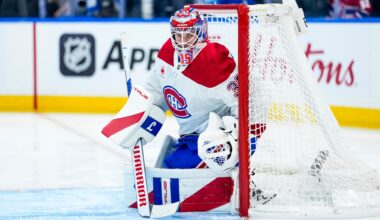 Montembeault will be in net against the Sens