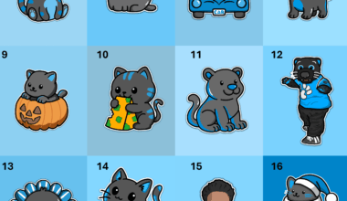 My Carolina Panthers Doodles From The Season :) Do you have a favorite?