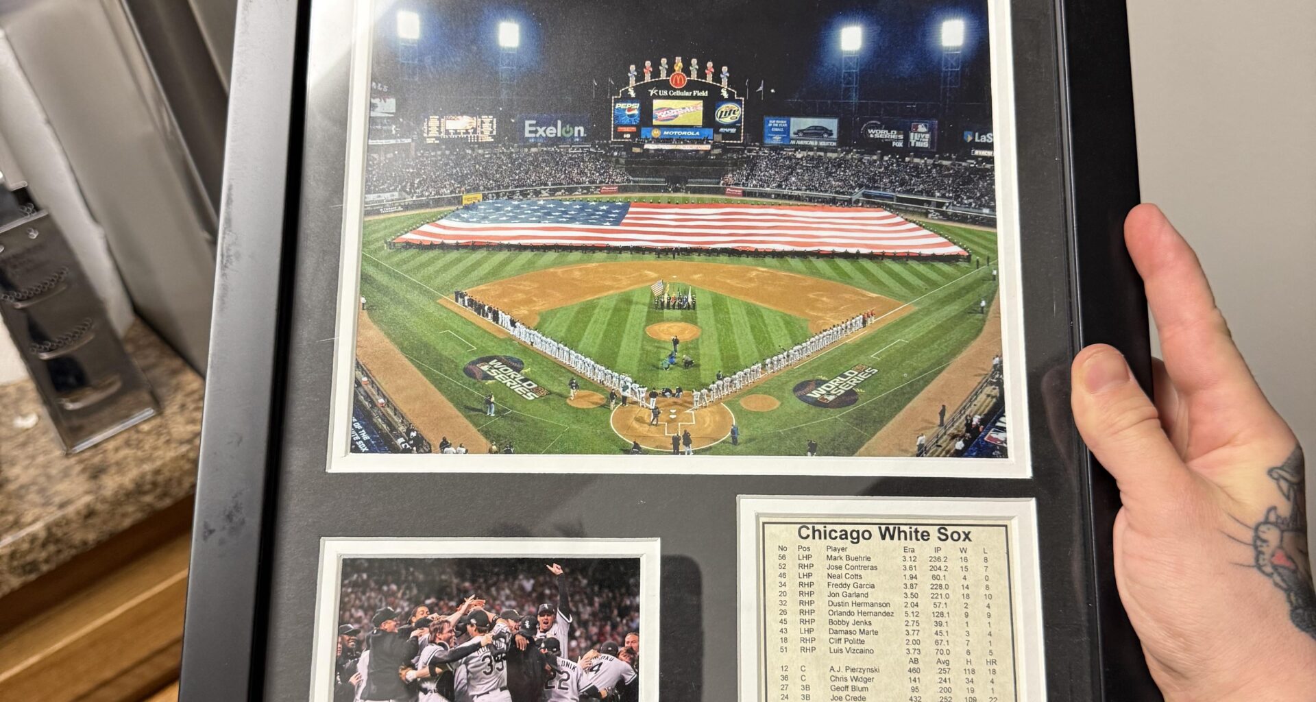 Girlfriend and I got our first place together today. This was our first piece of decor. She was thrilled..