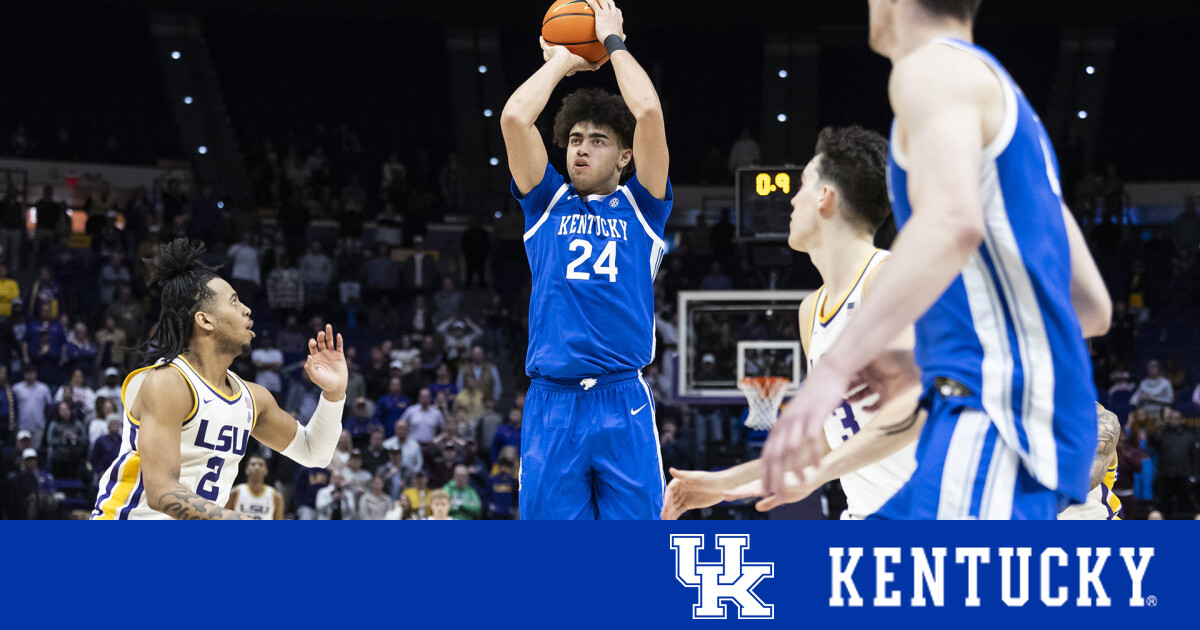 Moreno’s Game Winner Lifts Cats Past Tigers – UK Athletics