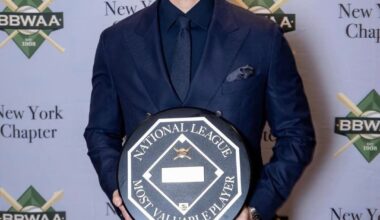 So grateful to have this beautiful man on this team now! Well deserved MVP! Best player in the world! And thank you Mamiko for always being there for Shohei!