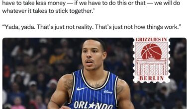 They were on one accord.