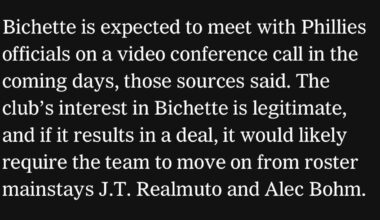 Thoughts on Bohm trade if Bichette goes to Philly?