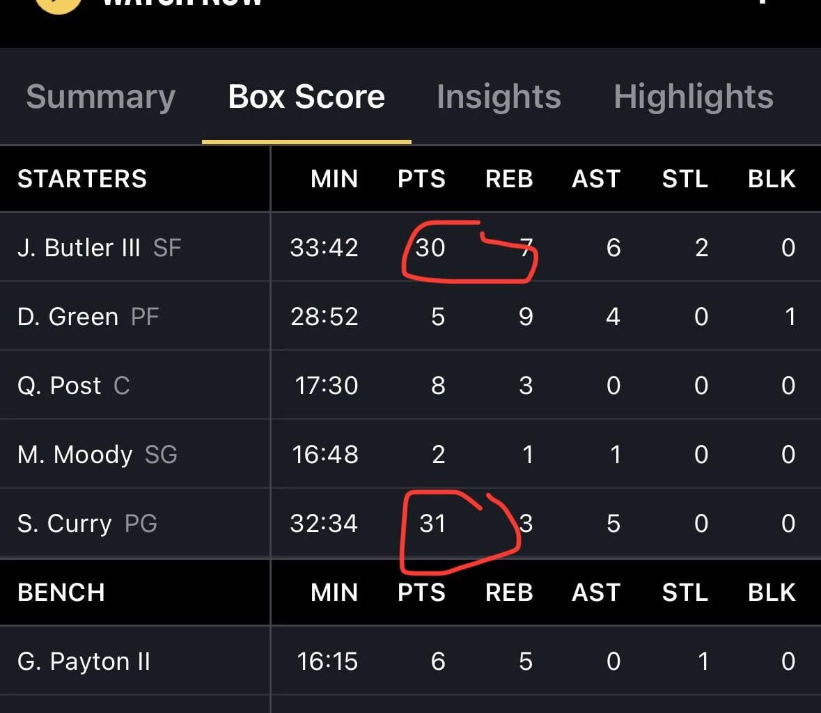 Our bench is so useless..