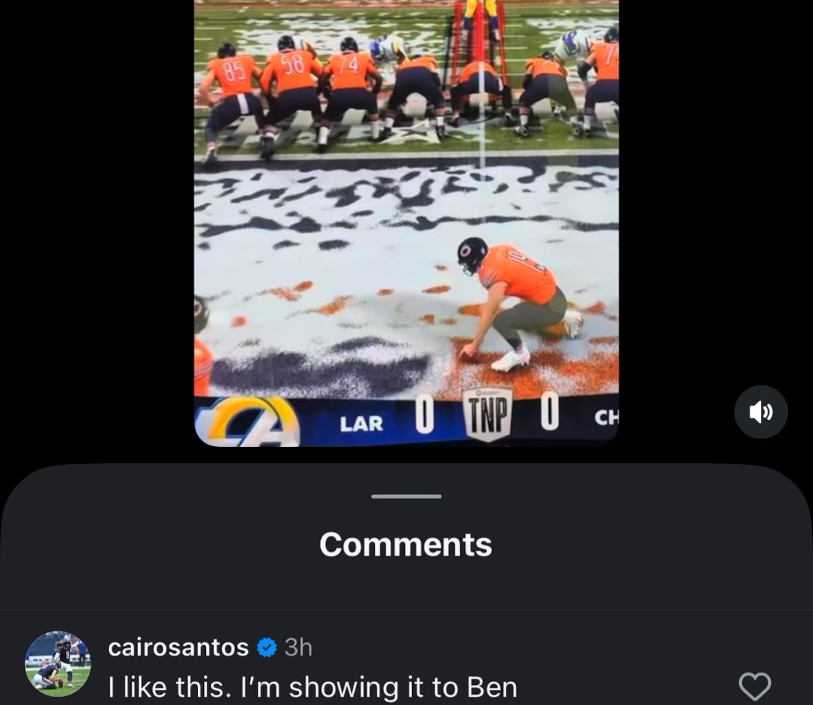 Cairo has a trick play idea for Ben